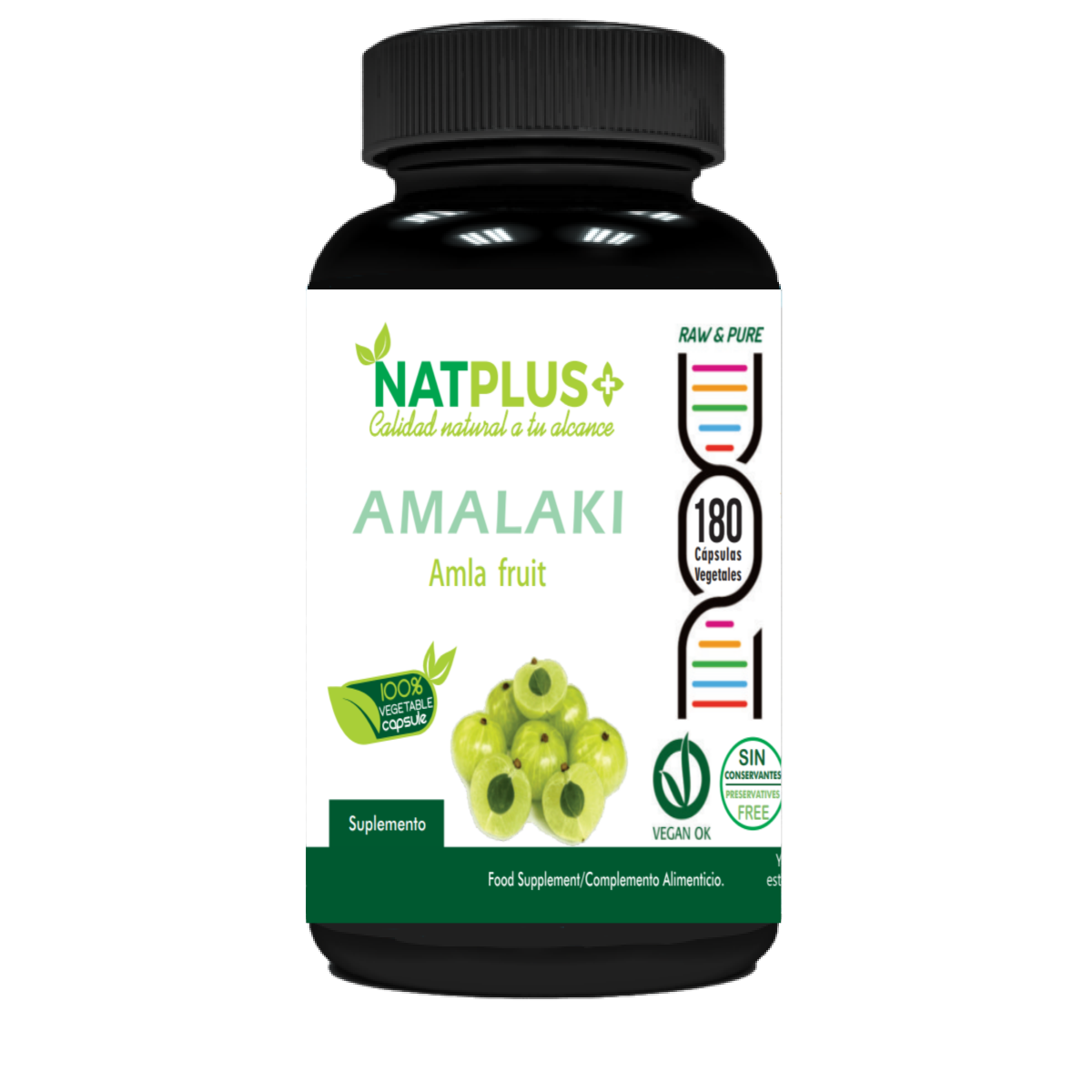 Amalaki  180 cápsulas vegetales 450mg