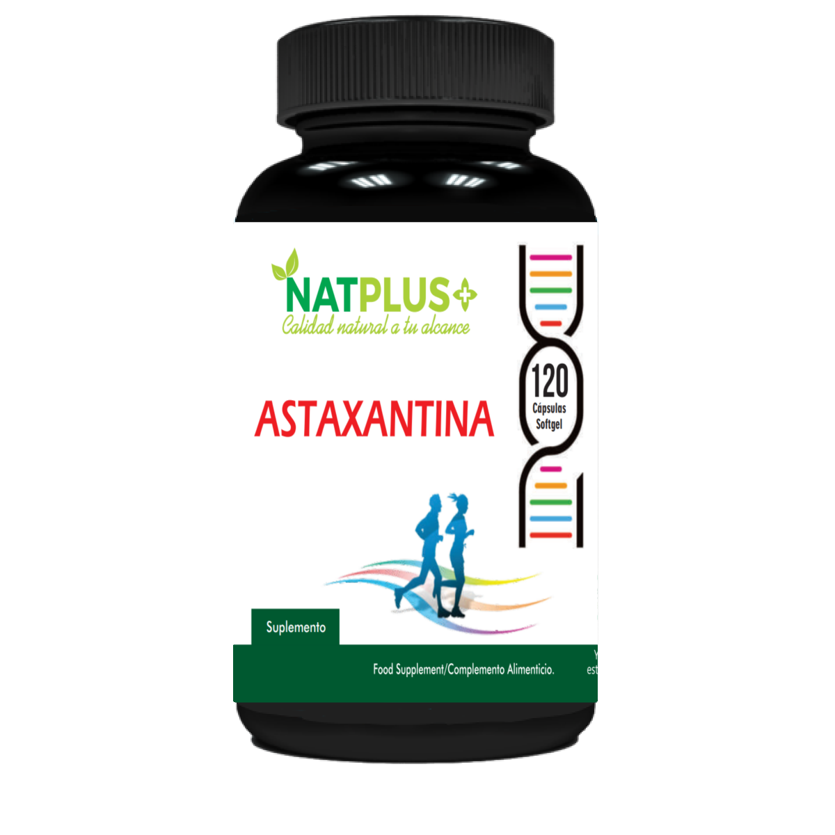 Astaxantina 120 Cápsulas Softgel (blandas) de 500mg