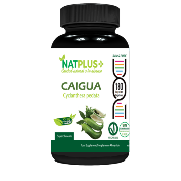 Caigua 180 cápsulas vegetales 450mg