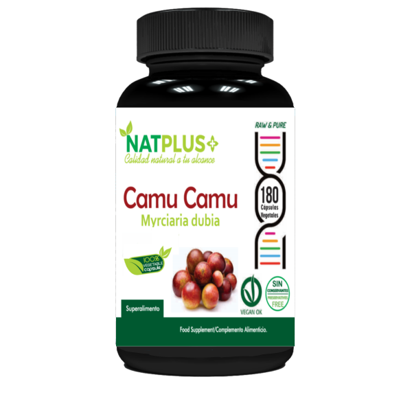 Camu Camu 180 cápsulas vegetales 500mg