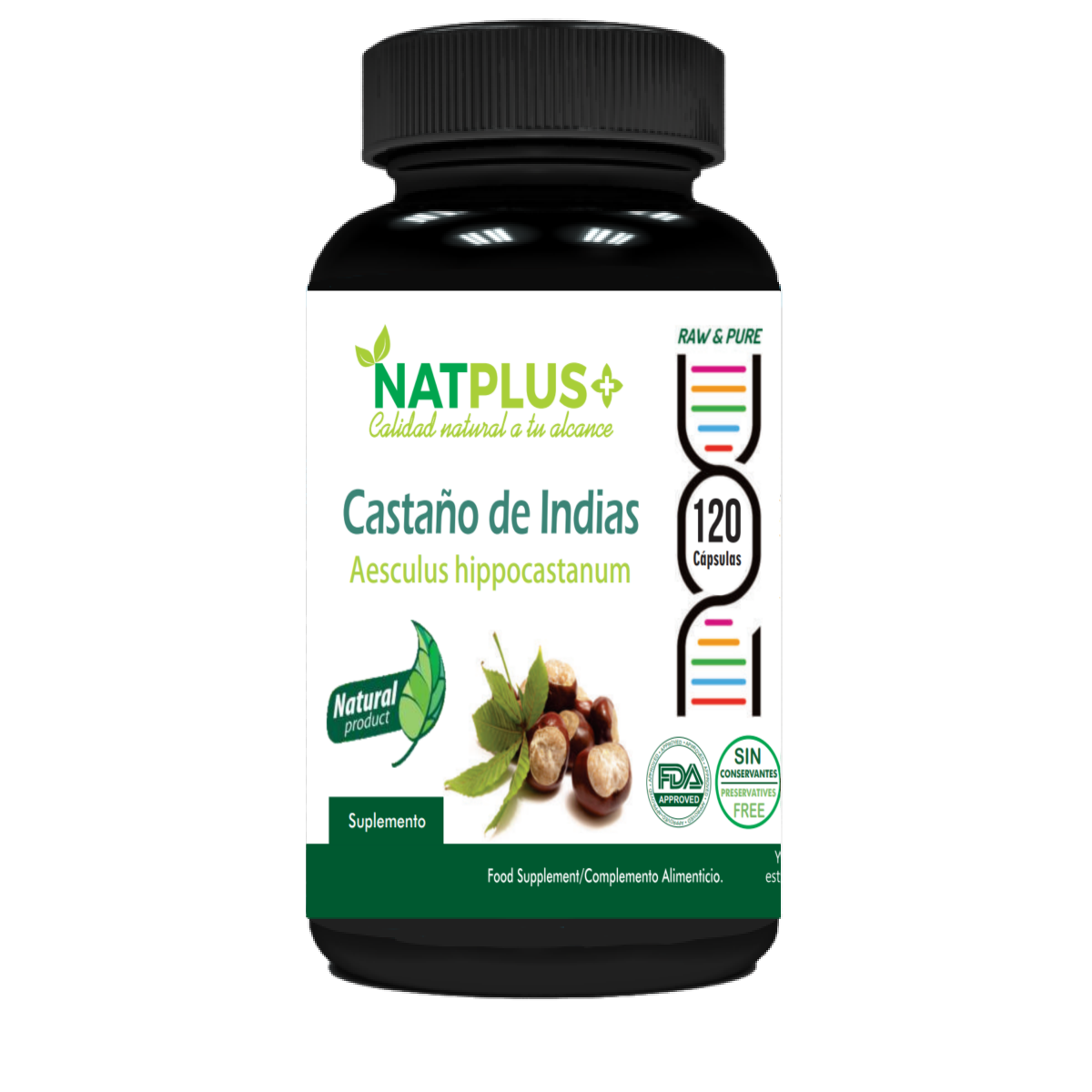 Castaño de Indias 120 Cápsulas 400mg