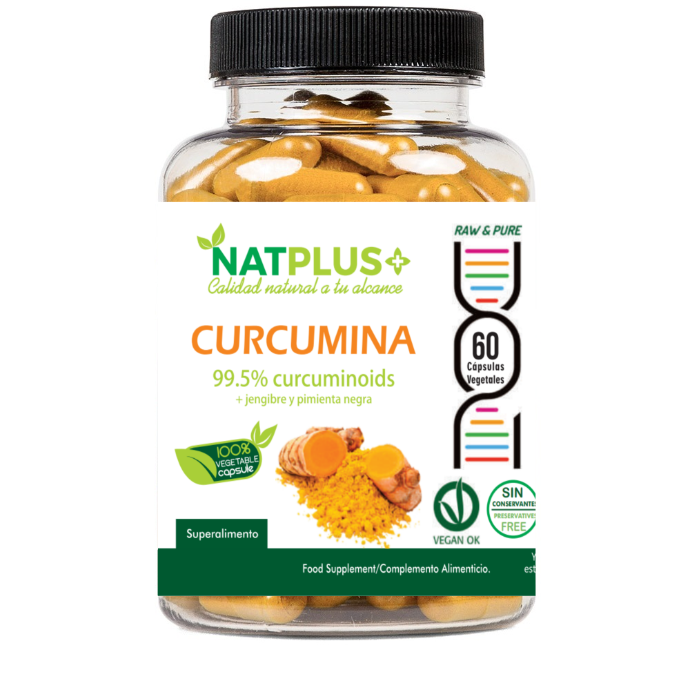 Cúrcumina  60 cápsulas vegetales 500mg