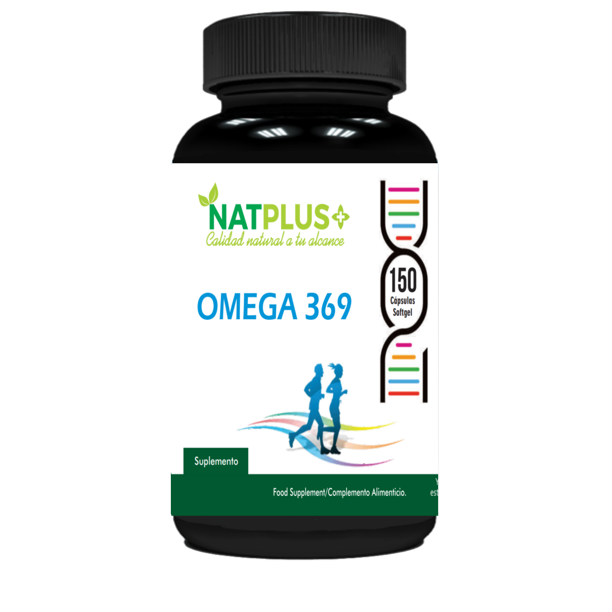 Omega 369, 150 Cápsulas Softgel (blandas) de 1000mg