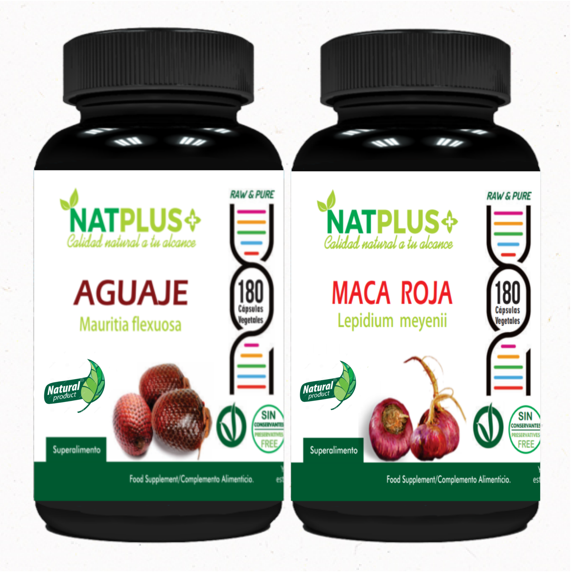 Pack Menopausia: Aguaje/Maca Roja 360 Caps