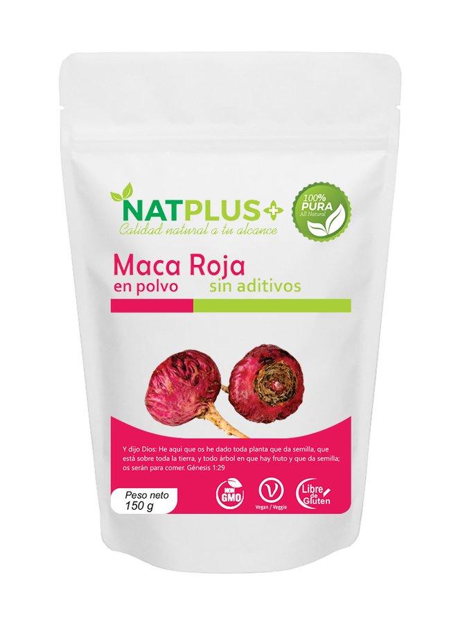 Maca Roja en polvo x 150gr