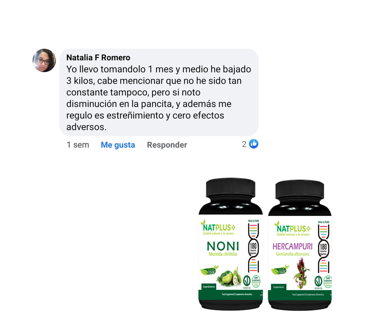 Pack Adelgazar: Noni/Hercampuri 360 Caps + Nopal de regalo