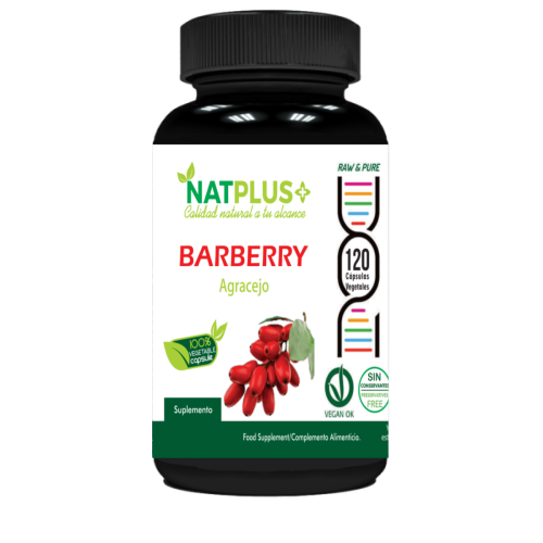 Barberry 120 cápsulas vegetales 450mg