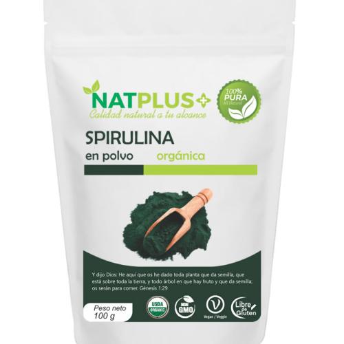 Spirulina en polvo x100gr.