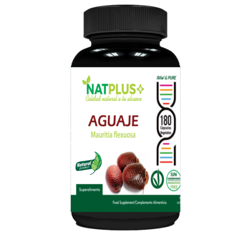 Aguaje 180 cápsulas vegetales 500mg