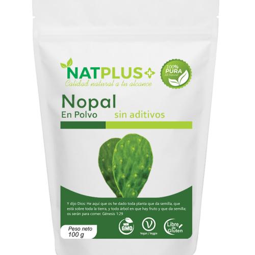 Nopal en polvo  100 g.