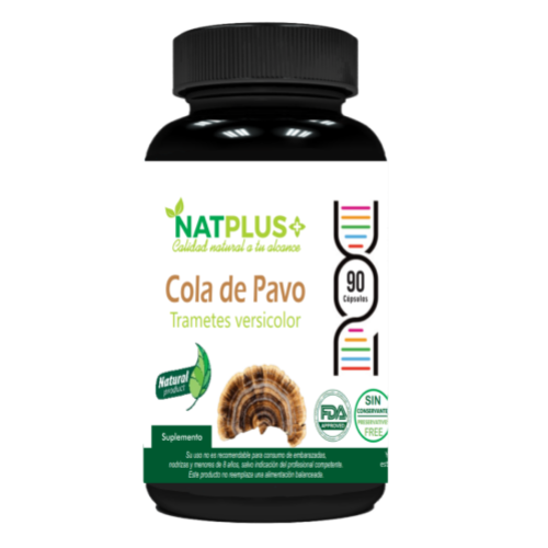 Cola De Pavo 90 Cápsulas de 500mg