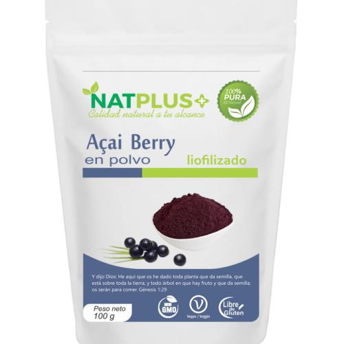 Acaí­ Berry liofilizado en polvo x 100gr.