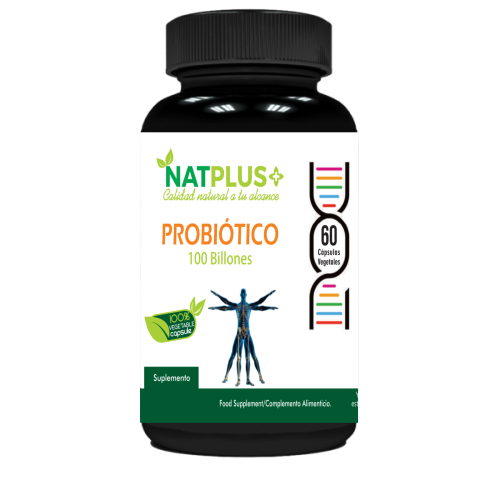 Probiotico 100 Billones 10 Cepas 60 Capsulas