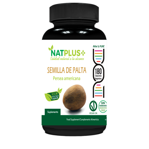 Semilla de palta 180 cápsulas vegetales 450mg