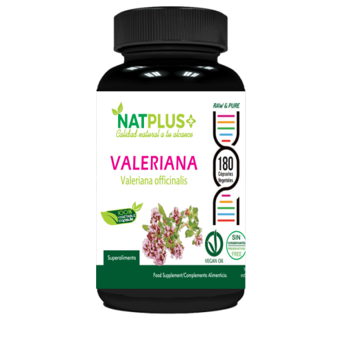Valeriana 180 Cápsulas De 500mg