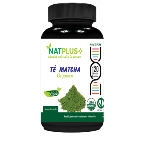 Te Matcha 120 cápsulas vegetales 500mg
