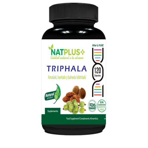 Triphala 120 Cápsulas de 450mg