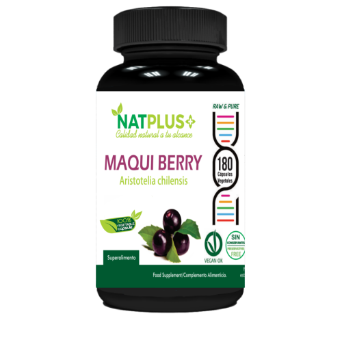 Maqui Berry 180 cápsulas veggie 500mg