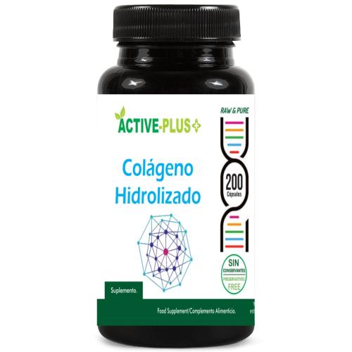 Colágeno Hidrolizado 200 cápsulas de 500mg