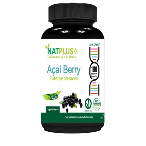 Acaí Berry 180 cápsulas vegetales 500mg