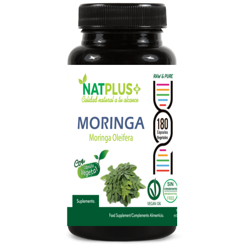 Moringa Oleifera 180 cápsulas 450mg